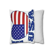 Spun Polyester Square Pillowcase , Soft Polyester pillow comfort for sleep