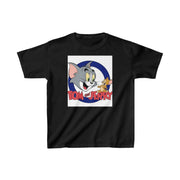 Kids Heavy Cotton™ Tee, L'il Wardrobe Wonderland with tom and jerry logo design