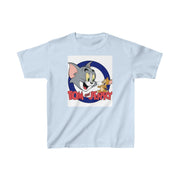 Kids Heavy Cotton™ Tee, L'il Wardrobe Wonderland with tom and jerry logo design