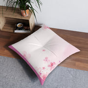 Tufted Floor Pillow, Square, soft Pillow for Sleeping,