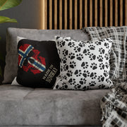Spun Polyester Square Pillowcase Soft pillow comfort for sleep multiple designs