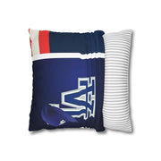 Spun Polyester Square Pillowcase soft Pillow for Sleeping